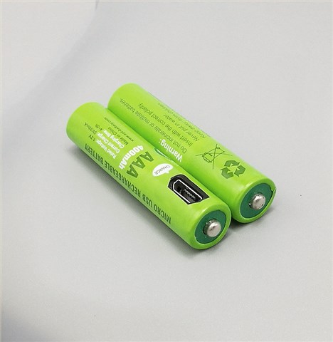 1.2V 400mAh AAA7號Type-c口充電鎳氫電池